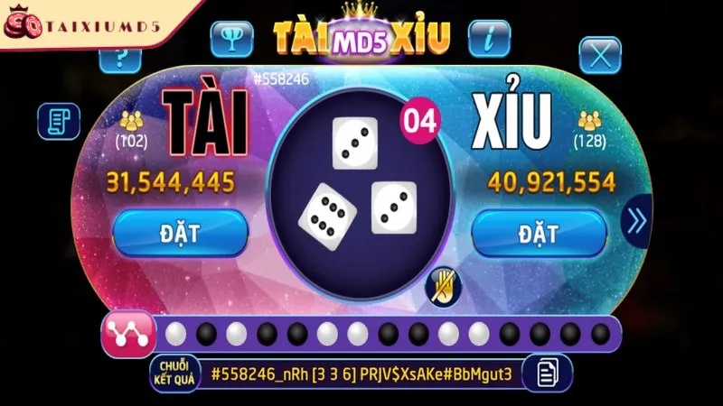 Anh em có thể chơi gấp thếp khi đánh Tài Xỉu MD5 Lucky88