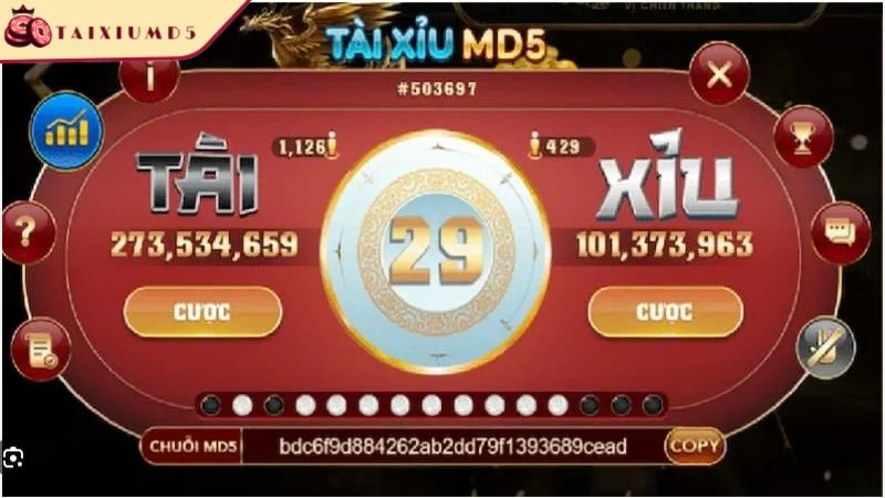 Bạn có thể tham gia vào Tài Xỉu MD5 tại Vip79 bất cứ lúc nào